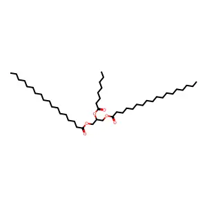 1,3-Distearyl-2-octanoylglycerol structure
