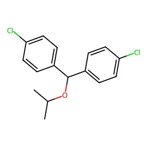 1-Chloro-4-((4-chlorophenyl)-propan-2-yloxymethyl)benzene structure