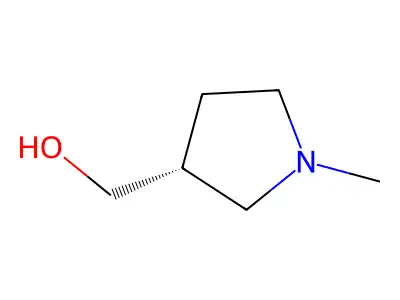 (1-Methylpyrrolidin-3-yl)methanol structure
