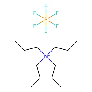 四丙基铵六氟磷酸盐 structure