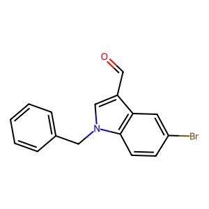 1-Benzyl-5-bromo-1H-indole-3-carbaldehyde structure