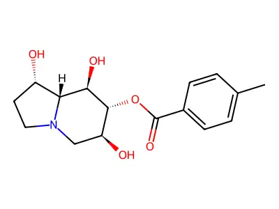 7-O-(4-Methylbenzoyl)castanospermine structure