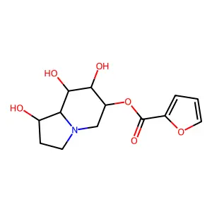 6-O-(2-Furoyl)castanospermine structure