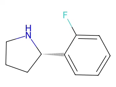 2-(2-Fluorophenyl)pyrrolidine structure
