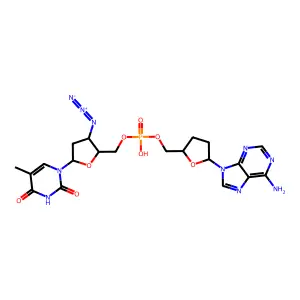 AZT-P-dda structure
