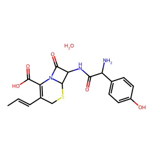 Cefprozil Monohydrate structure
