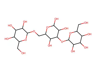 甘露三糖 structure