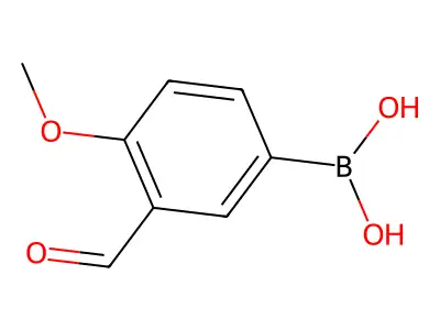 (3-Formyl-4-methoxyphenyl)boronic acid structure