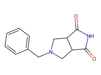 cis-5-Benzyltetrahydropyrrolo[3,4-c]pyrrole-1,3(2H,3aH)-dione structure