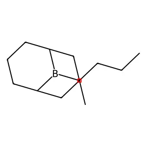 9-Borabicyclo[3.3.1]nonane, 9-(1-methylbutyl)- structure