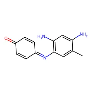 4-((2,4-Diamino-5-methylphenyl)imino)cyclohexa-2,5-dien-1-one structure