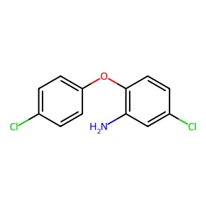 Benzenamine, 5-chloro-2-(4-chlorophenoxy)- structure