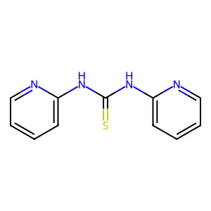 N,N'-Di-2-pyridinylthiourea structure