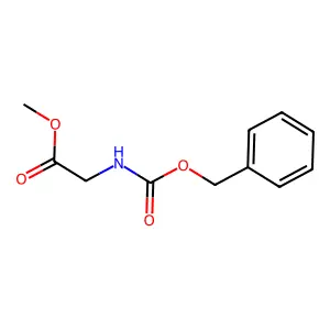 methyl N-benzyloxycarbonylglycinate structure