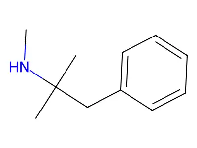 Mephentermine Sulfate structure