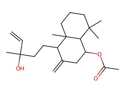 larixyl acetate structure