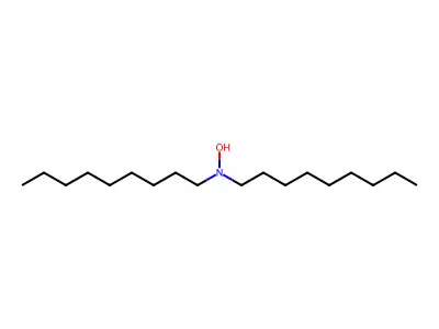 1-Nonanamine, N-hydroxy-N-nonyl- structure