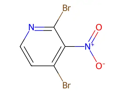 3,5-Dibromo-4-nitropyridine structure