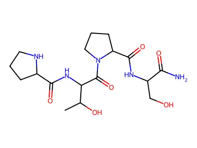 Pro-Thr-Pro-Ser amide structure