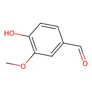 香草醛 structure