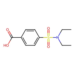 4-((Diethylamino)sulfonyl)benzoic acid structure