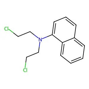 2-Chloro-3-(pyrimidin-2-ylamino)naphthalene-1,4-dione structure