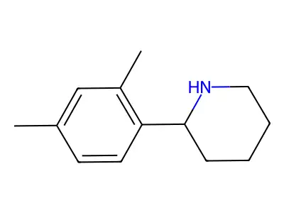 2-(2,4-Dimethylphenyl)piperidine structure