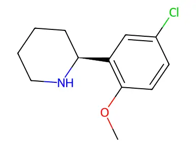 2-(5-Chloro-2-methoxyphenyl)piperidine structure
