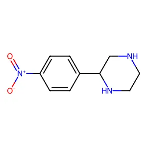(S)-2-(4-Nitrophenyl)piperazine structure