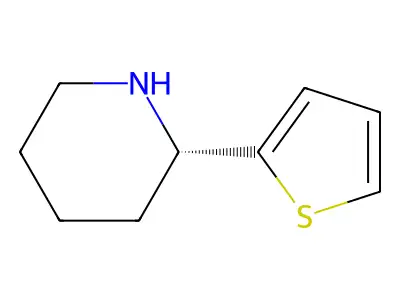 2-(Thiophen-2-yl)piperidine structure