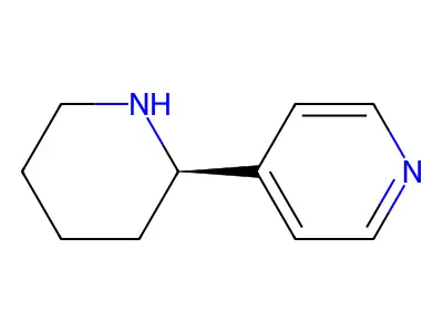4-(Piperidin-2-yl)pyridine structure