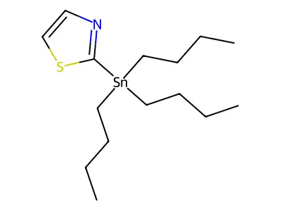 2-(Tributylstannyl)-1,3-thiazole structure
