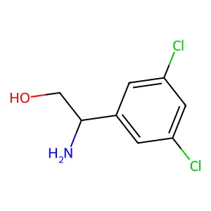 (S)-2-Amino-2-(3,5-dichlorophenyl)ethan-1-OL structure