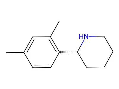 (R)-2-(2,4-Dimethylphenyl)piperidine structure