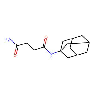 N-1-金刚烷基琥珀酰胺 structure