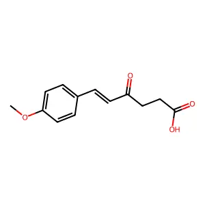 6-(4-Methoxyphenyl)-4-oxohex-5-enoic acid structure