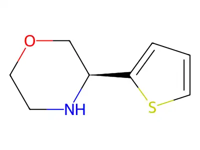 3-(Thiophen-2-yl)morpholine structure