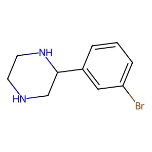 (R)-2-(3-Bromophenyl)piperazine structure