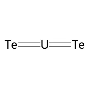 Uranium telluride (UTe2) structure