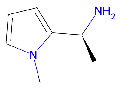 1-(1-Methylpyrrol-2-yl)ethanamine structure