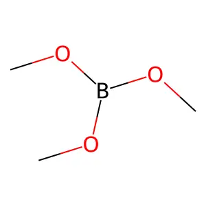 硼酸甲酯 structure