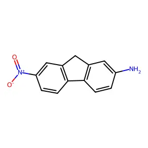 7-硝基-9H-芴-2-胺 structure