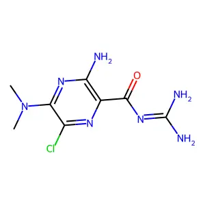 5-(N,N-二甲基)阿米洛利 structure