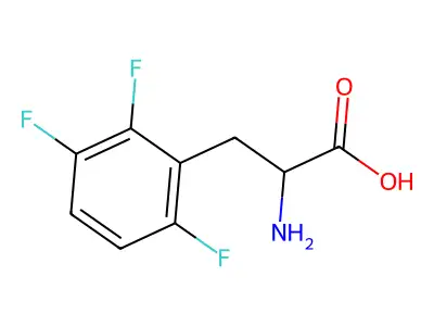2,3,6-Trifluoro-L-phenylalanine structure