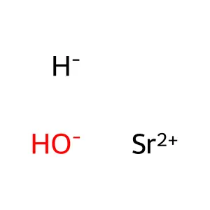 Strontium monohydroxide structure