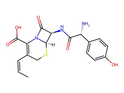 Cefprozil Anhydrous, (Z)- structure