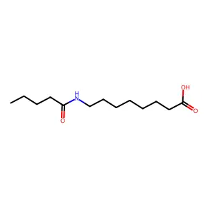 8-(戊酰氨基)辛酸 structure