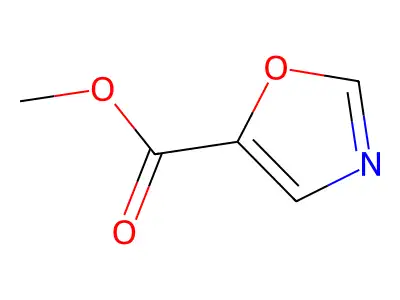 Methyl 5-oxazolecarboxylate structure