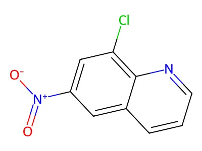 8-Chloro-6-nitroquinoline structure