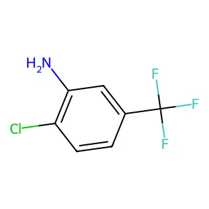 Benzenamine, 2-chloro-5-(trifluoromethyl)- structure